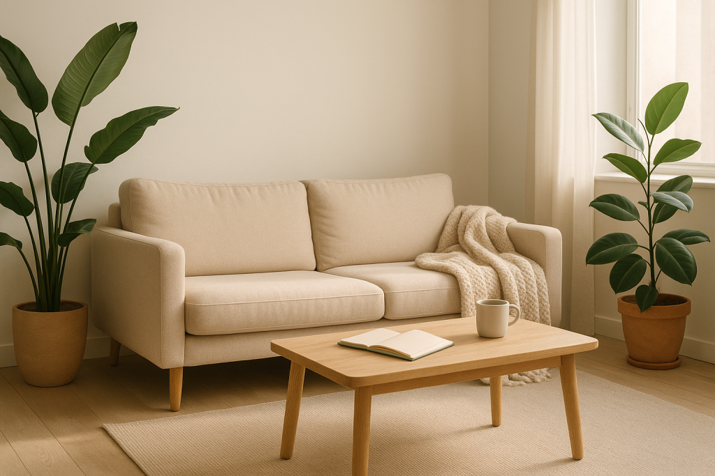 20251024 1949 salón minimalista acogedor simple compose 01k8bna58cepssn7d59agpn7aw